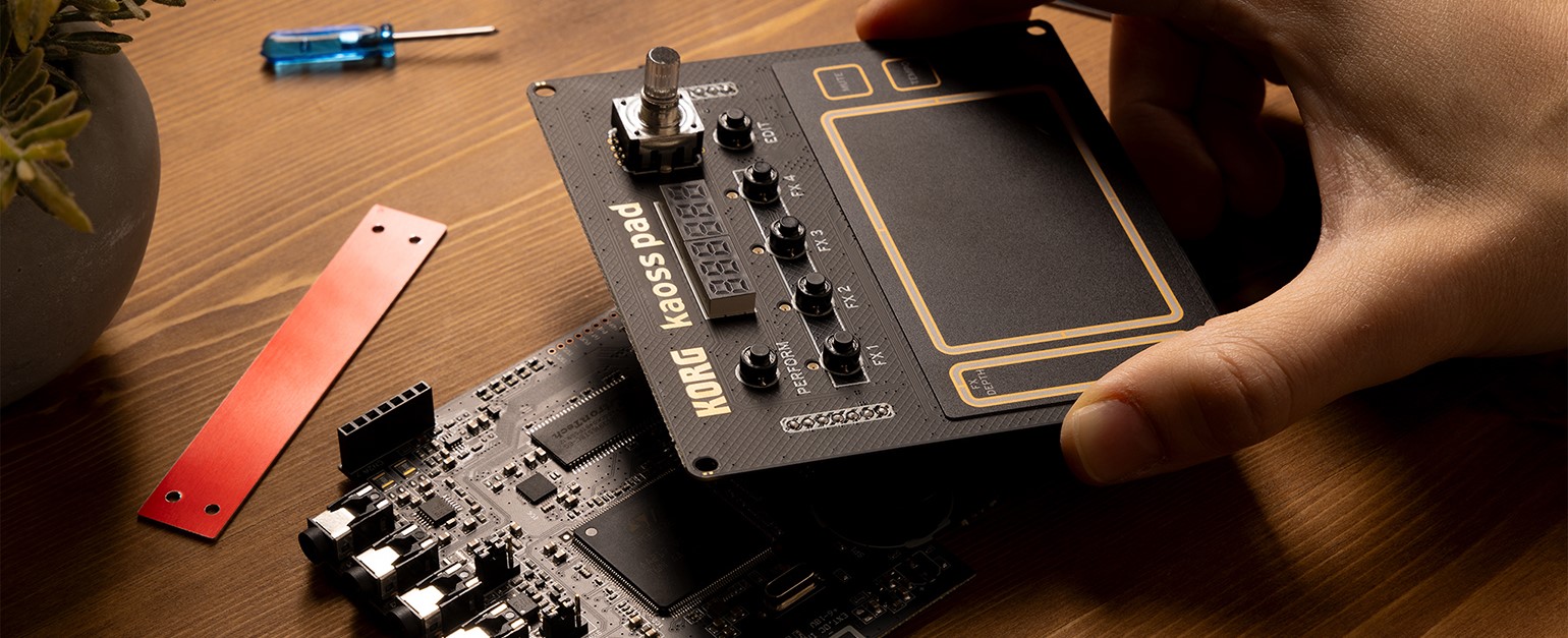 Korg NTS-3 kaoss pad kit Nu:Tekt - syntezator DIY